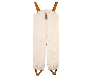 Sterntaler - Kid's Träger-Regenhose Ungefüttert Uni - Regenhose, Gr. 74, weiß/beige (Beige)