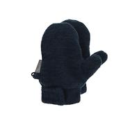Sterntaler Baby Unisex Kinder Fäustel Melange Handschuh - Baby Fäustlinge Winter, Baby Handschuhe - gefüttert mit Baumwollfleece - marine, 1