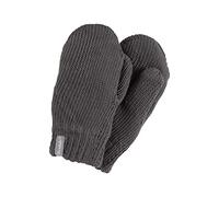 Sterntaler Kinder Fäustel Strick Handschuh - Fäustlinge Winter, Handschuhe - gefüttert mit Fleece - anthrazit meliert, 1