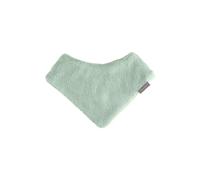 Sterntaler Kinder Halstuch Teddyflausch gefüttert Unisex - Dreieckstuch für Baby und Kinder mit Klettverschluss, gefüttert mit Microfleece - steingrün, 2