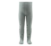 Sterntaler Kinder Strumpfhose mit Motiv Eisbär - komfortable Strumpfhose mit weichem Innenfrottee und Po-Motiv - steingrün, 92