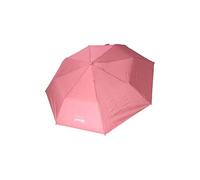 Sterntaler Kinder Unisex Regenschirm Kinder Taschenschirm uni - Kinderschirm, Schultaschenschirm, mit reflektierendem Logo - rosa