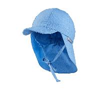 STERNTALER Kinder UV-Hut mit Nackenschutz und Bindebändern Webware UV 50+ Farbe Blau_399 STERNTALER_ 1511410 Größe: 43cm