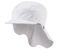 Sterntaler Schirmmütze Nacken Basic - Unisex Baby- & Kinder-Mütze, UV 50+, Popeline (Bio) Weiß 53
