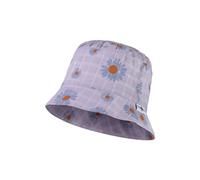 Sterntaler Kinderhut Blume - Mädchen Kinderhut Blume - Schirmmütze mit UV -Schutz 30 für Schutz an heißen Sommertagen - Sonnenhut aus Baumwolle - Flieder, 51