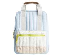 Sterntaler Kinderrucksack Bär Bo mit Kühlfach, zwei-Wege-Reißverschluss, gepolsterten, verstellbaren Schulter- und Brustgurten, Flaschenhalter; eisblau