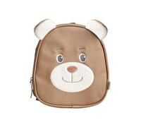 Sterntaler Kinderrucksack Bär Bo mit Kühlfach, zwei-Wege-Reißverschluss, gepolsterten, verstellbaren Schulter- und Brustgurten, hellbraun