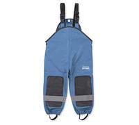 Sterntaler Kleinkind Jungen Regenhose Kinder Funktions-Regenhose meliert - Wasserdicht mit Druckknopf und verschweißten Nähten - Tintenblau, 104