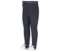 Sterntaler Kleinkind Jungen Strumpfhose Baby Kleinkind Yeti Strumpfhose - Babystrumpfhose - mit Yeti Motiv und Vollplüsch - blau, 116