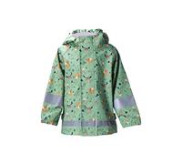 Sterntaler Kleinkind Unisex Regenjacke Kinder Regenjacke Waldtiere - Regenjacke Kind - Wasserdicht Reissverschluss und verschweißte Nähte - grün, 122