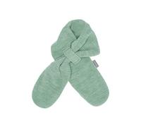 Sterntaler Kleinkind Unisex Schal Baby Kinder Melange Schal - Baby Schal, Kinderschal - aus Microfleece (recycelt) - grün, 80