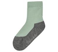 Sterntaler Kniestrumpf - Innenfrottee im Sohlenbereich - Unisex Kinder Socken mit langem Schaft im Woll Mix - atmungsaktive Sportsocken - Outdoor Socken - Ideal für Gummistiefel - steingrün, Größe 30