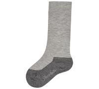 Sterntaler Kniestrumpf - Innenfrottee im Sohlenbereich - Unisex Kinder Socken mit langem Schaft im Woll Mix - atmungsaktive Sportsocken - Outdoor Socken - Ideal für Gummistiefel - hellgrau, Größe 34