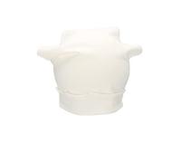 Sterntaler Kopftuch für Mädchen mit Rüschen, Alter: ab 6-9 Monate, Größe: 45, Weiß