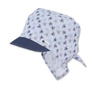 Sterntaler Kopftuch für Mädchen, Schildkrötenmuster, Größe: 49, Farbe: Blau, 1452132.0