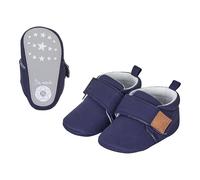 Sterntaler Baby Unisex Krabbelschuhe Baby Babykrabbelschuh uni - Krabbelschuhe Baby - mit rutschfester Sternensohle - marine, 17/18 (6-12 Months)