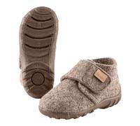 Sterntaler - Kid's Hausschuh Uni - Hüttenschuhe, Gr. 25, braun (Braun)