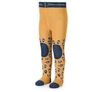 Sterntaler Krabbelstrumpfhose Leopard - ABS Strumpfhose Unisex - Kinder Strumpfhose mit Anti -Rutsch -Noppen an Knie, Spann und Sohle - Krabbelstrumpfhose - mattgelb, 86