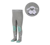 Sterntaler Krabbelstrumpfhose Stanley, ABS-Sohle, Größe: 74, Farbe: Silber