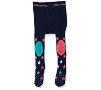 Sterntaler Krabbelstrumpfhose Sterne für Mädchen, ABS-Sohle, Alter: 2-3 Jahre, Größe: 92, Blau (Marine)