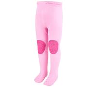 Sterntaler Krabbelstrumpfhose Tukan - Baby- und Kinderstrumpfhose mit ABS-Noppen an Knie & Sohle, Innenfrottee, Po-Motiv Tukan, besonders weich, Perlrosa, Größe 74