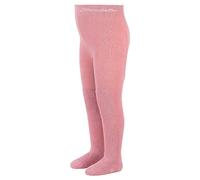 Sterntaler Krabbelstrumpfhose uni - Baby und Kinder Strumpfhose mit Anti-Rutsch-Noppen auf Knie, Spann und Sohle - Mädchen Strumpfhose mit ABS Sohle - hoher Baumwollanteil - mattrosa, Größe 80