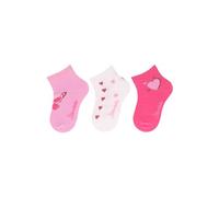 Sterntaler Kurz-Socken 3er-Pack Herzen blütenrosa - Mädchen - Gr. Babymode (6 - 24 Monate)