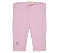 Sterntaler Leggings Blume - Baby- und Kinder Leggings aus Baumwolljersey mit Elasthan, Blumenstickerei am Bein, Häkelkante am Saum