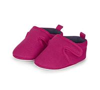 Sterntaler Mädchen Baby-Krabbelschuhe mit Klettverschluss und Anziehhilfe, Farbe: Magenta, Größe: 19/20, Alter: 12-18 Monate, Art.-Nr.: 5301960