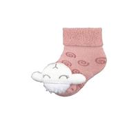 Sterntaler Mädchen Baby Rasselsocken Schaf, Mattrosa, 16 EU