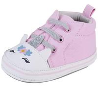 Sterntaler Mädchen Baby-Schuh First Walker Shoe, Rosa, 17/18/18 EU