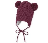 Sterntaler Mädchen Bommelmütze Struktur, Rosa, 39