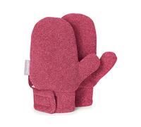 Sterntaler Mädchen Fäustlinge Fäustel 4301420, Gr. 2, Rot (Beerenrot Mel. 816)