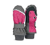 Sterntaler Mädchen Fäustlinge Fäustel 4321902, Gr. 1, Grau (Anthrazit Mel. 592)