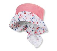 Sterntaler Mädchen Hut mit Nackenschutz Mütze, Rot (Hellrot 814), X-Small (Herstellergröße: 51)