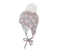 Sterntaler Baby M dchen Inka-mütze Bomber Hat, kiesel, 47 EU