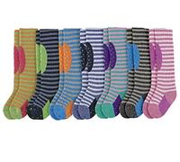 Sterntaler Mädchen Krabbelstrumpfhose Ringel, Gr. 86, 1-2 Jahre, Farbe 592 Anthrazit melange