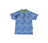 Sterntaler - Kid's Kurzarm-Schwimmshirt Dino - Lycra, Gr. 86-92, blau (BrightBlue)
