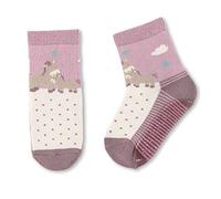 Sterntaler Mädchen-Söckchen, Fliesen Flitzer Air, Pferd-Motiv, Alter: 4-5 Jahre, Größe: 27/28, Helllila, 8152083.0