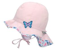 Sterntaler Mädchen Sonnenhut Blue Flower Hut, flieder, 45