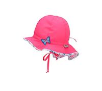 Sterntaler Mädchen Sonnenhut Blue Flower Hut, Rosa, 43