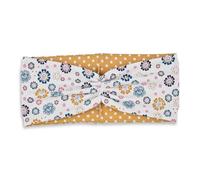 Sterntaler Mädchen-Stirnband, Blumenmotiv, Größe: 51, Farbe: Ecru, 1802104.0