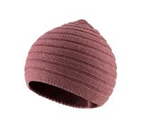 Sterntaler OCS Strickmütze Struktur - Klassische Baby und Kinder Mütze aus Baumwollgarn (Bio) - Mädchen Übergangsmütze ab Geburt - Basic Kopfbedeckung - Beanie Mütze einfarbig - beerenrosa, Größe 35