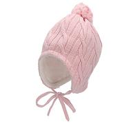 Sterntaler Mütze mit Bommel, Strickmütze mit Bommel