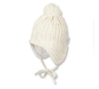 Sterntaler Mütze mit Bommel, Strickmütze mit Bommel