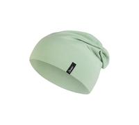 Sterntaler OCS Beanie Uni - Lässige Slouch Beanie Mütze aus Singlejersey (Bio) - weiche Unisex Kopfbedeckung, variabel tragbar - Baby und Kinder Übergangsmütze - eisgrün, Größe 53