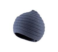 Sterntaler OCS Strickmütze Struktur - Klassische Baby und Kinder Mütze aus Baumwollgarn (Bio) - Unisex Übergangsmütze ab Geburt - Basic Kopfbedeckung - Beanie Mütze einfarbig - Mittelblau, Größe 37