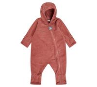 Sterntaler Fleece-Overall mit Klappbündchen 62 hellrot