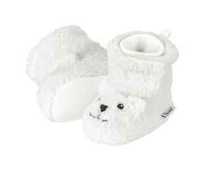 Sterntaler Plüsch-Schuhe Eisbär 20 natur pluesch