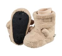 Sterntaler Plüsch-Winterschuhe mit Klettverschluss und Ohren 19 beige